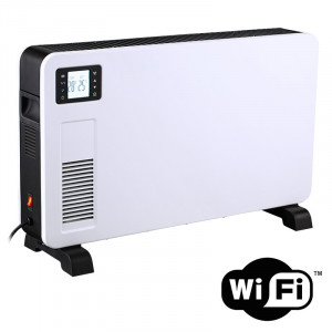  horkovzdušný konvektor 2300W, WiFi, LCD, ventilátor, časovač, nastavitelný termostat