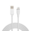 Solight lightning kabel, USB 2.0 A konektor - Lightning konektor, silikon, 1m