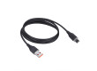 Solight USB-C kabel, USB 2.0 A konektor - USB-C 3.1 konektor, silikon, 1m