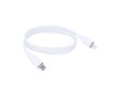 Solight USB-C/Lightning kabel, USB-C konektor - Lightning konektor, silikon, 1m