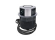 Solight 3z + USB A+C 20W PD, Wireless 10W, výsuvný blok zásuvek, 2m,  stříbrný