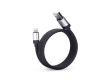 Solight magnetický Lightning kabel, USB 2.0 A konektor - Lightning konektor, 1m