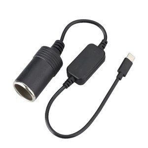 Redukce s měničem napětí USB-C/CL zásuvka - 5V/12V, 1A