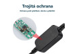 Redukce s měničem napětí USB-C/CL zásuvka - 5V/12V, 1A