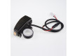 USB/USB-C nabíječka s voltmetrem na motocykl