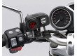 2x USB nabíječka s voltmetrem/teploměrem na motocykl