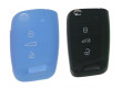 Silikonový obal pro klíč VW, Škoda 3-tlačítkový, světle modrý