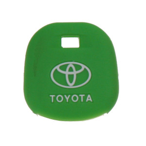 Silikonový obal pro klíč Toyota bez tlačítka, zelený