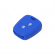 Silikonový obal pro klíč Citroen 2-tlačítkový, modrý
