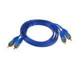 RCA audio kabel BLUE BASIC line, 1m