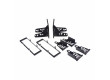 2DIN/1DIN redukce pro Cadillac CTS 2003-06, SRX 2004-07 šedý