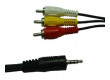 Propojovací kabel Jack 3,5mm/3xCINCH