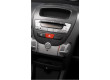 2DIN redukce pro Peugeot 107, Toyota Aygo, Citroën C1 2005-2014 černá