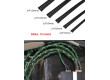 Ochranný oplet na kabely 8mm černý 10m