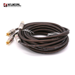 KUERL BLACK MID CINCH kabel 5m