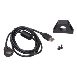 Prodlužovací kabel USB s panelem na palubní desku 1,8m