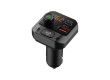 Bluetooth/MP3/FM modulátor bezdrátový s SD portem do CL s 3D stereo, USB-C / USB QC3.0