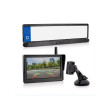 SET bezdrátový digitální kamerový systém + 2 senzory v SPZ se solárním napájením a monitorem 5"