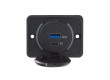 USB QC3.0 + USB-C PD3.0 zásuvka 12/24V, montáž na povrch