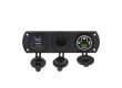 Trojitá zásuvka do panelu CL, 3x USB-A + 1x USB-C nabíječka