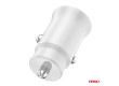 Nabíječka do auta 2x USB-A 2.1A 12/24V