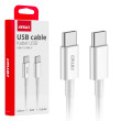 Kabel USB-C na USB-C 3A 100cm FullLINK