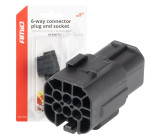 Sada vodotěsných konektorů 6P 2,2 mm