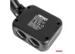 Prodlužovací zásuvka 2x USB-A 1x USB-C 12/24V 100W