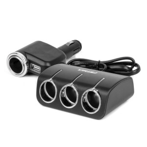 Prodlužovací zásuvka 12/24V 120W 80cm