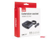 Prodlužovací zásuvka 2x USB 12/24V 100W 70cm