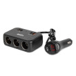 Prodlužovací zásuvka 12/24V 120W 80cm 5x USB