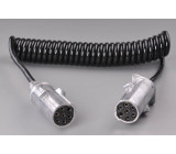 kabel spirálový 24V 7Pmm hliníková vidlice