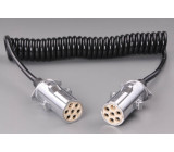 kabel spirálový 24V 7Pmm přídavná hliníková vidlice