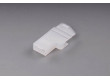 izolační kryt úhlové dutinky 6,3mm bílý