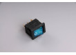 Přepínač podsvětlený 19x13mm modrý/malý/ 12V