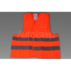 vesta výstražná - oranžová - dle platné normy EN ISO 20471:2013