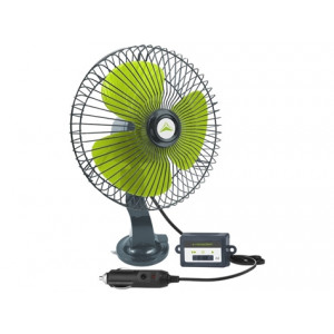 ventilátor 12V 20cm s přísavkou