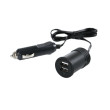 USB nabíječka do auta s kabeláží 12/24V 3000 mA