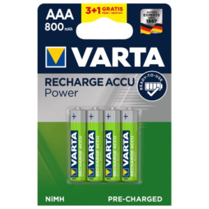Nabíjecí Baterie Varta ACCU R2U 800 mA,blistr 4ks 