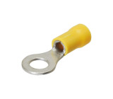 kabelové oko 8 mm drát 4-6mm izolované žluté