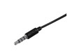 sluchátka Thomson s mikrofonem EAR3005 černá