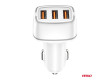CL nabíječka do auta 2x USB-A + USB-C 32W 12/24V