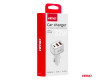 CL nabíječka do auta 2x USB-A + USB-C 32W 12/24V