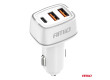 CL nabíječka do auta 2x USB-A + USB-C 32W 12/24V