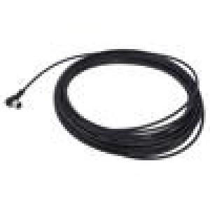 Kabel: pro snímače/automatizaci M12 PIN: 4 úhlový 10m zástrčka