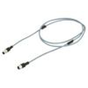 Kabel: pro snímače/automatizaci PIN: 4 2m zástrčka 250VAC 4A
