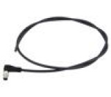 Kabel: pro snímače/automatizaci M8 PIN: 3 úhlový 1m zástrčka