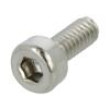 Šroub M2x5 0,4 Hlava: válcová imbus HEX 1,5mm DIN 912