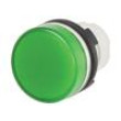 Kontrolka 22mm 46 -25÷55°C Ø22,3mm IP65 zelená Druh: plochá