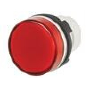 Kontrolka 22mm 46 -25÷55°C Ø22,3mm IP65 červená Druh: plochá